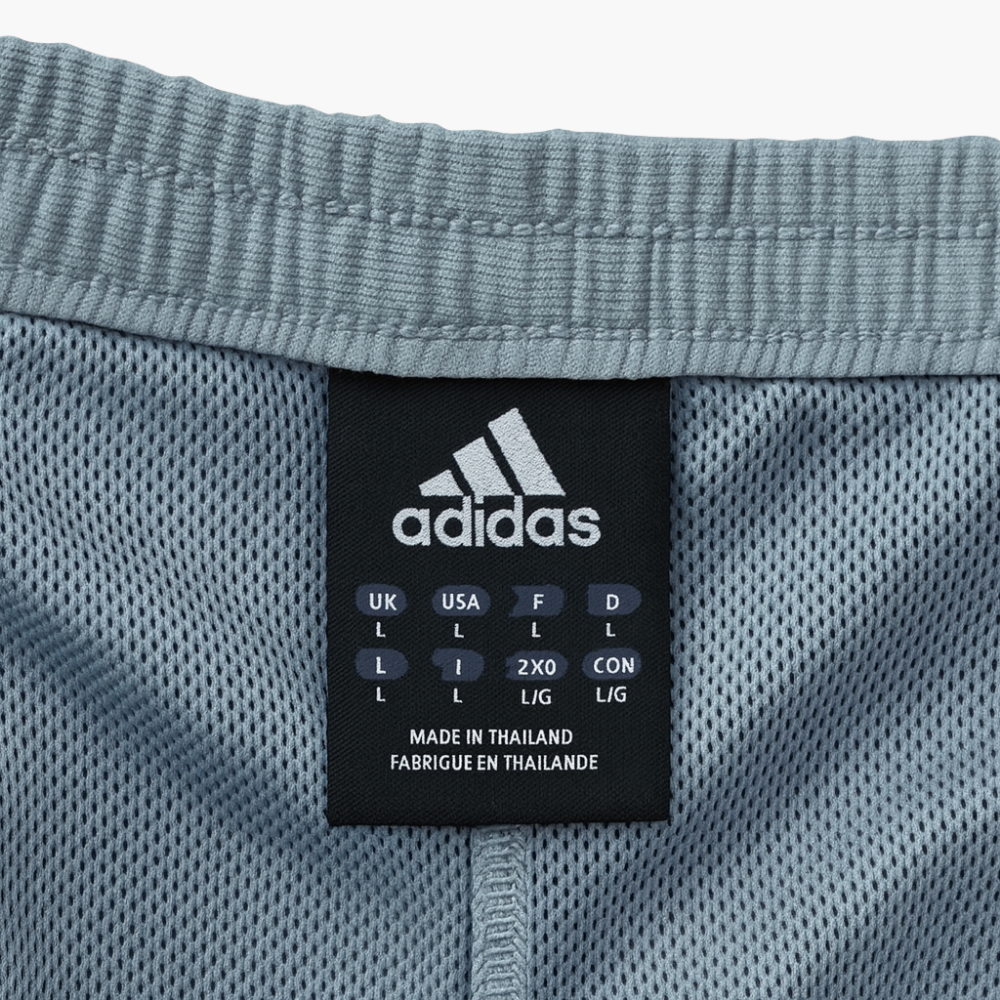 Adidas Grey/Black Wide Fit Jogging Pants (L)