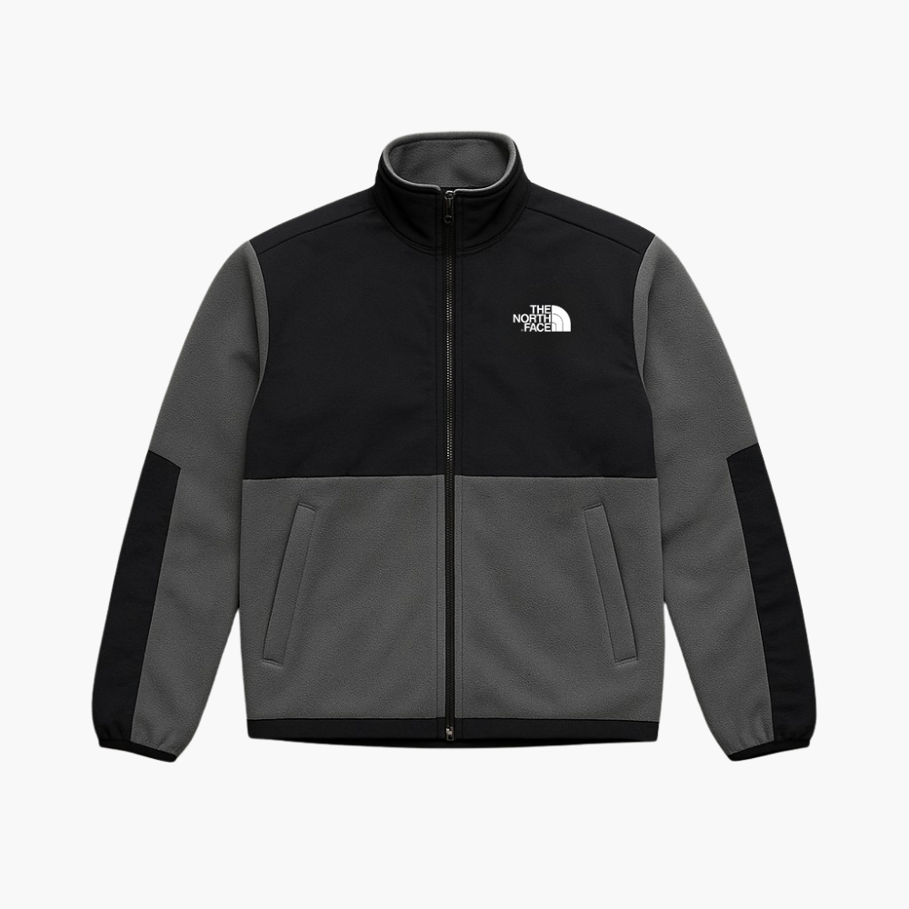 The North Face Vintage Fleece Jacket Grey / Black (M)