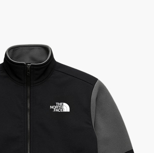 The North Face Vintage Fleece Jacket Grey / Black (M)
