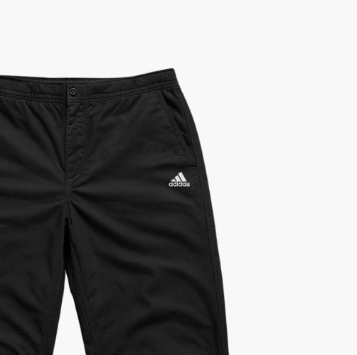Adidas Retro Y2K 2000’s Black Jeans-Style Track Pants (L)