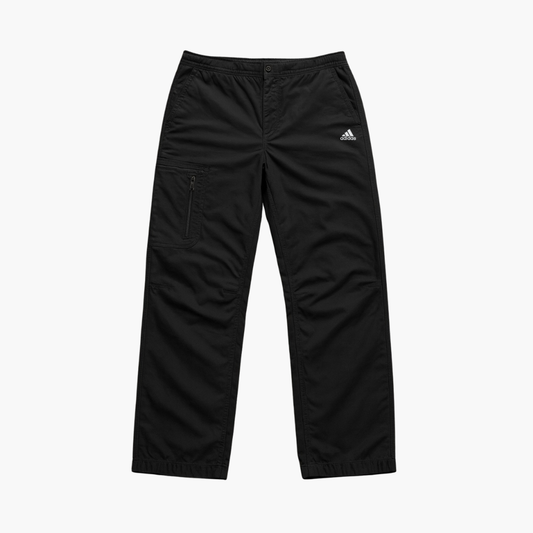 Adidas Retro Y2K 2000’s Black Jeans-Style Track Pants (L)