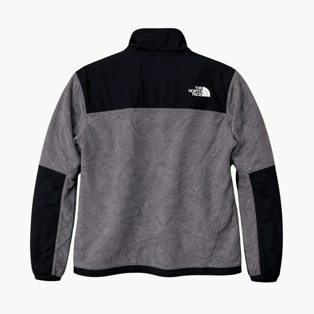 The North Face Grey & Black Denali Fleece Jacket (M)
