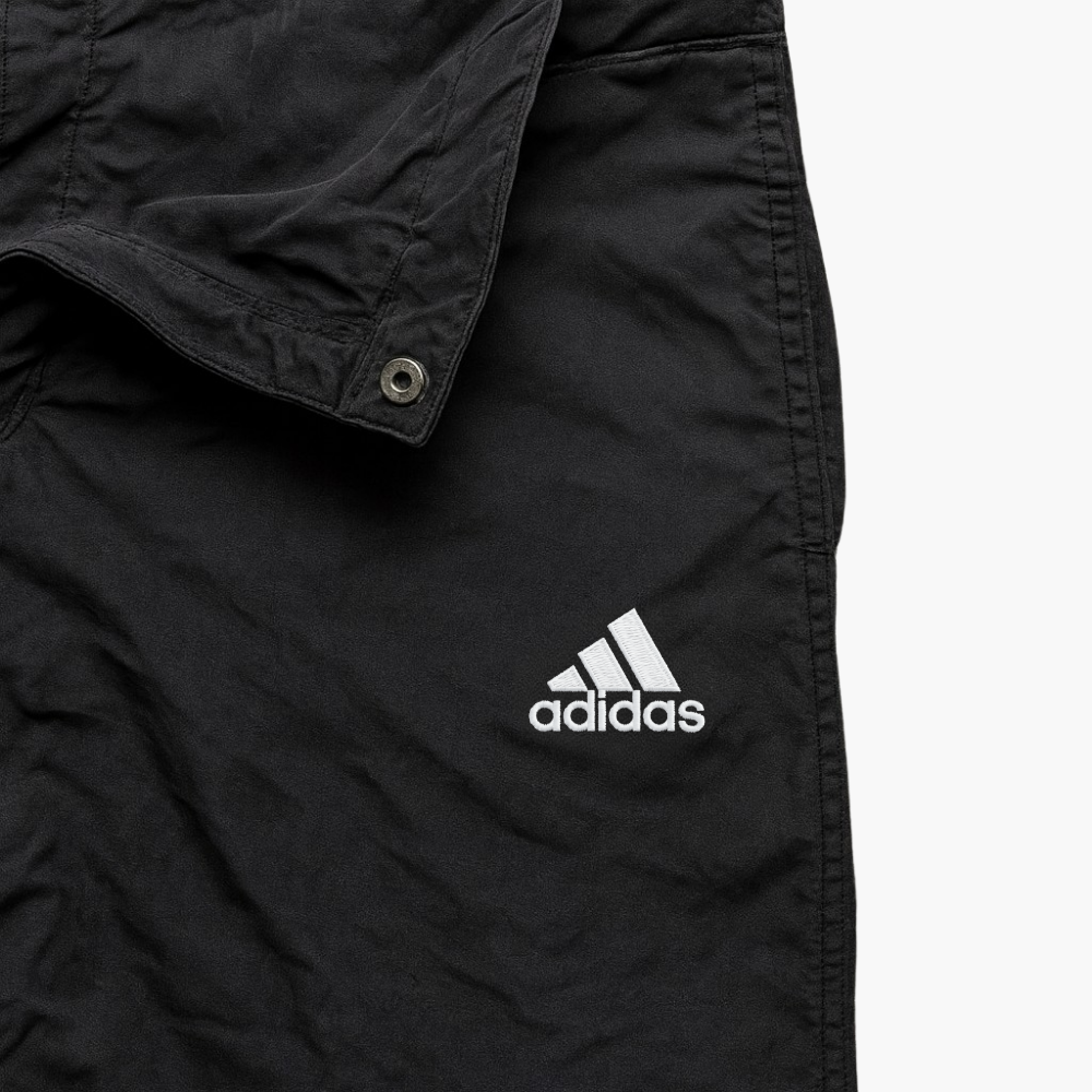 Adidas Retro Y2K 2000’s Black Jeans-Style Track Pants (L)