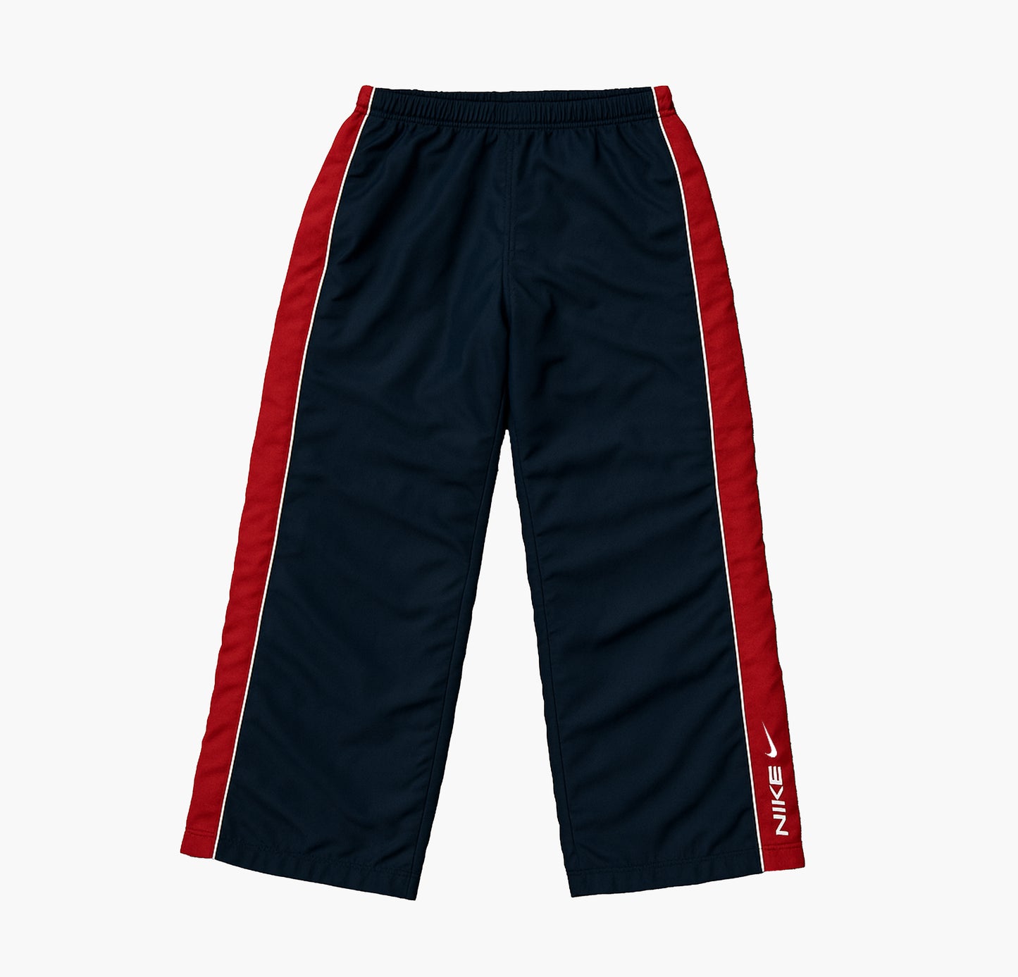 Nike Vintage Track Pants Navy Blue & Red (L)