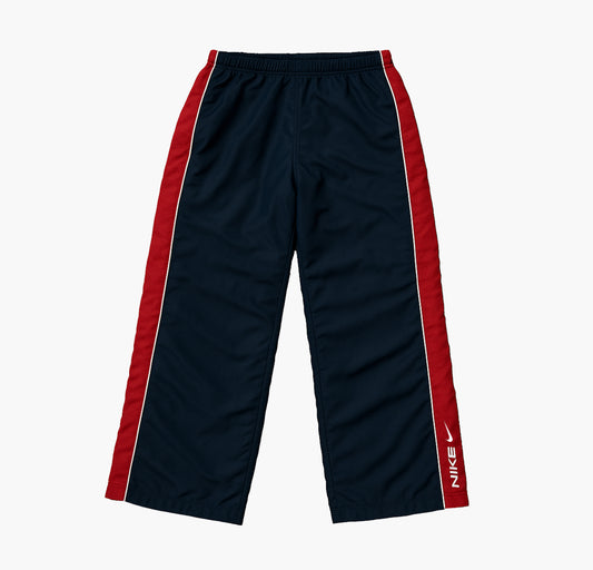 Nike Vintage Track Pants Navy Blue & Red (L)