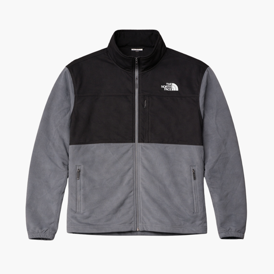 The North Face Black & Dark Blue Fleece Jacket (L)
