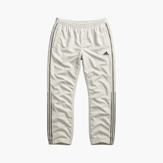 Adidas White Sports Pants (L)