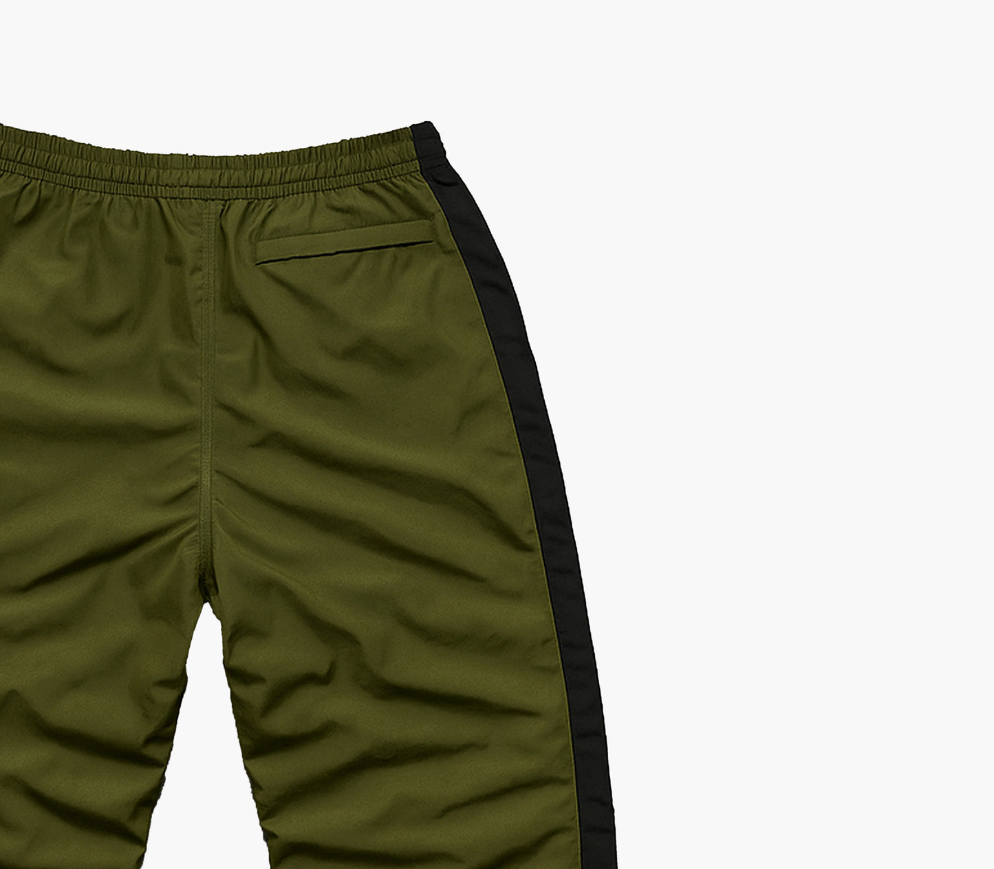 Nike Vintage Track Pants Khaki & Black (L)