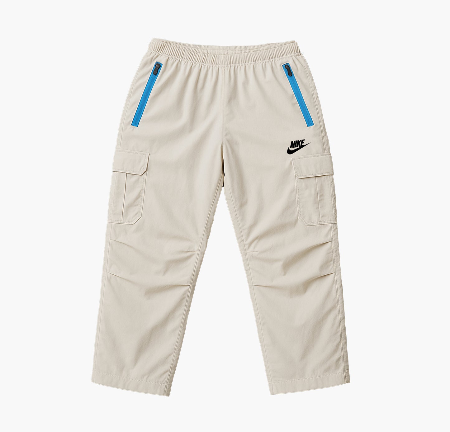 Nike Vintage Men’s Nylon Track Pants Cream (L)