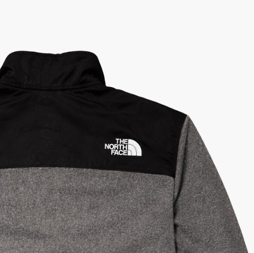 The North Face Grey & Black Fleece Pullover (L)