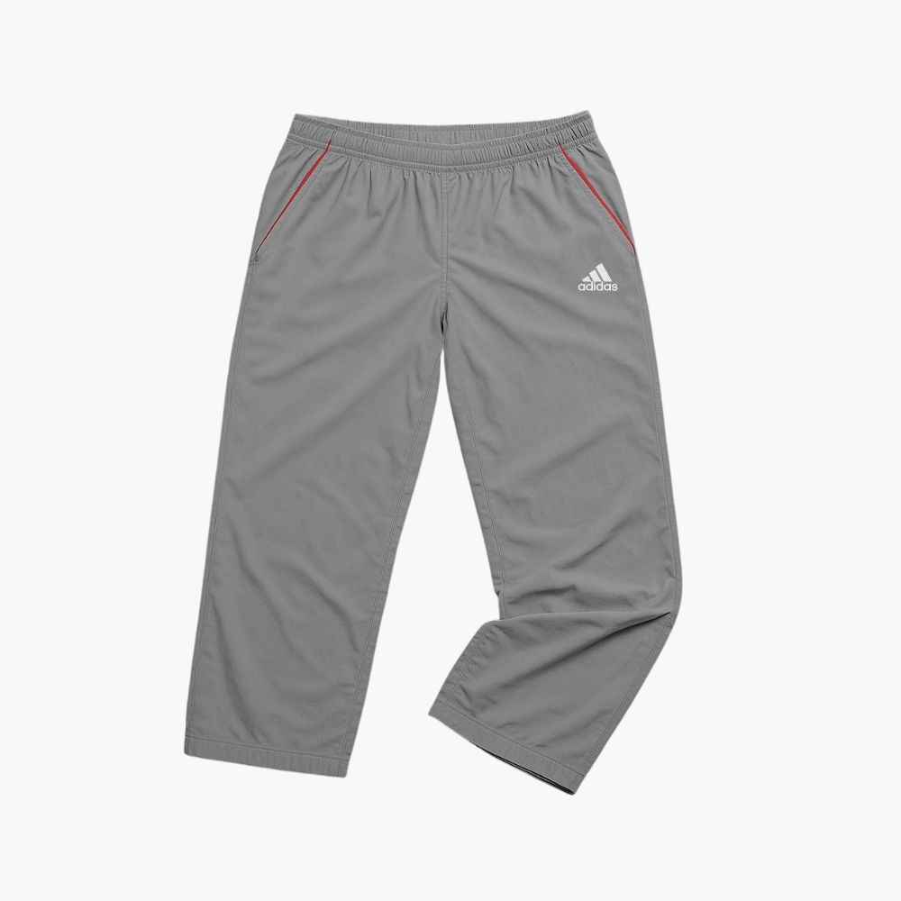 Adidas Grey Technical Fabric Track Pants (XL)