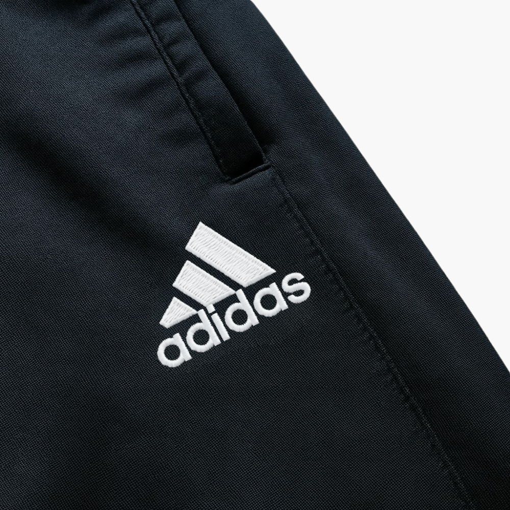 Adidas Navy Blue Sports Track Pants (XL)