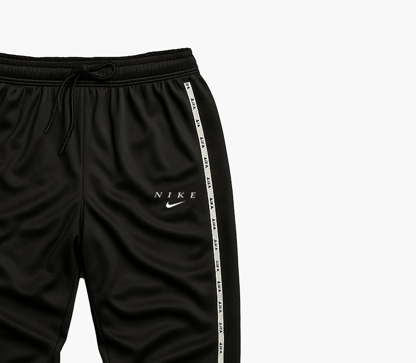 Nike Vintage Training Pants Black & White (L)