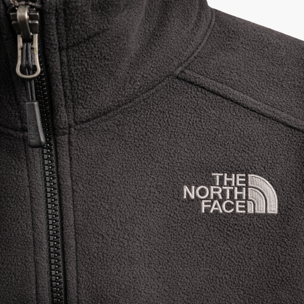 The North Face Black Full-Zip Fleece Jacket (L)