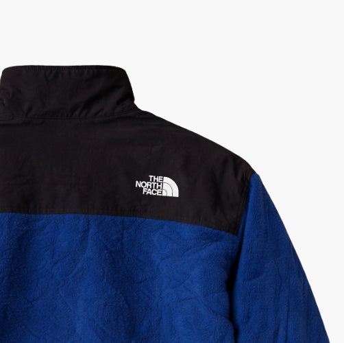 The North Face Black & Navy Zip Fleece Jacket (L)