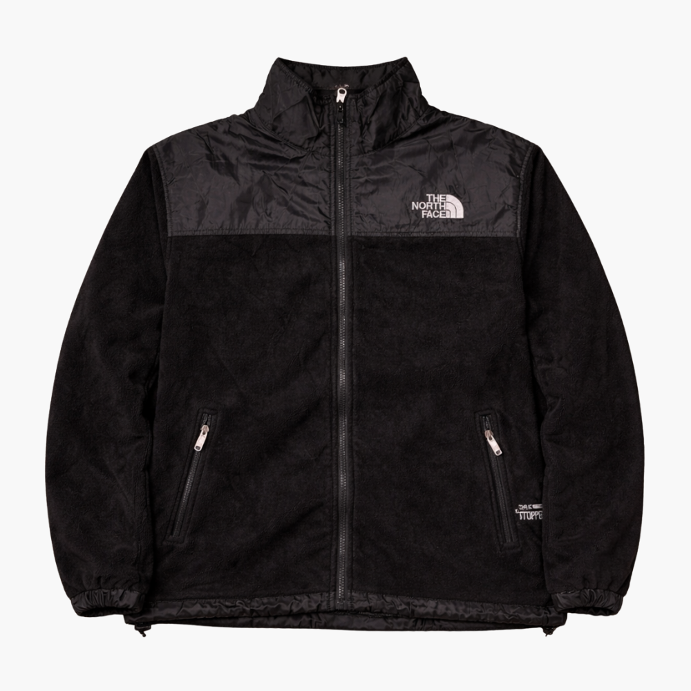 The North Face Black Windstopper Full-Zip Fleece Jacket (L)