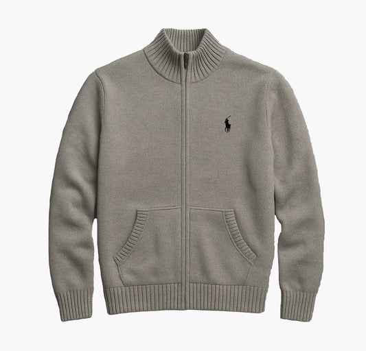 Ralph Lauren Grey Zip Gilet (S)