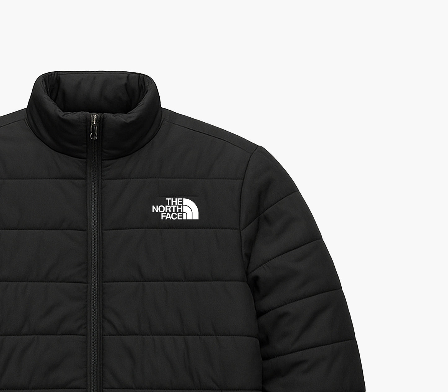 The North Face Vintage 550 Puffer Jacket Two-Tone Black & White (M)
