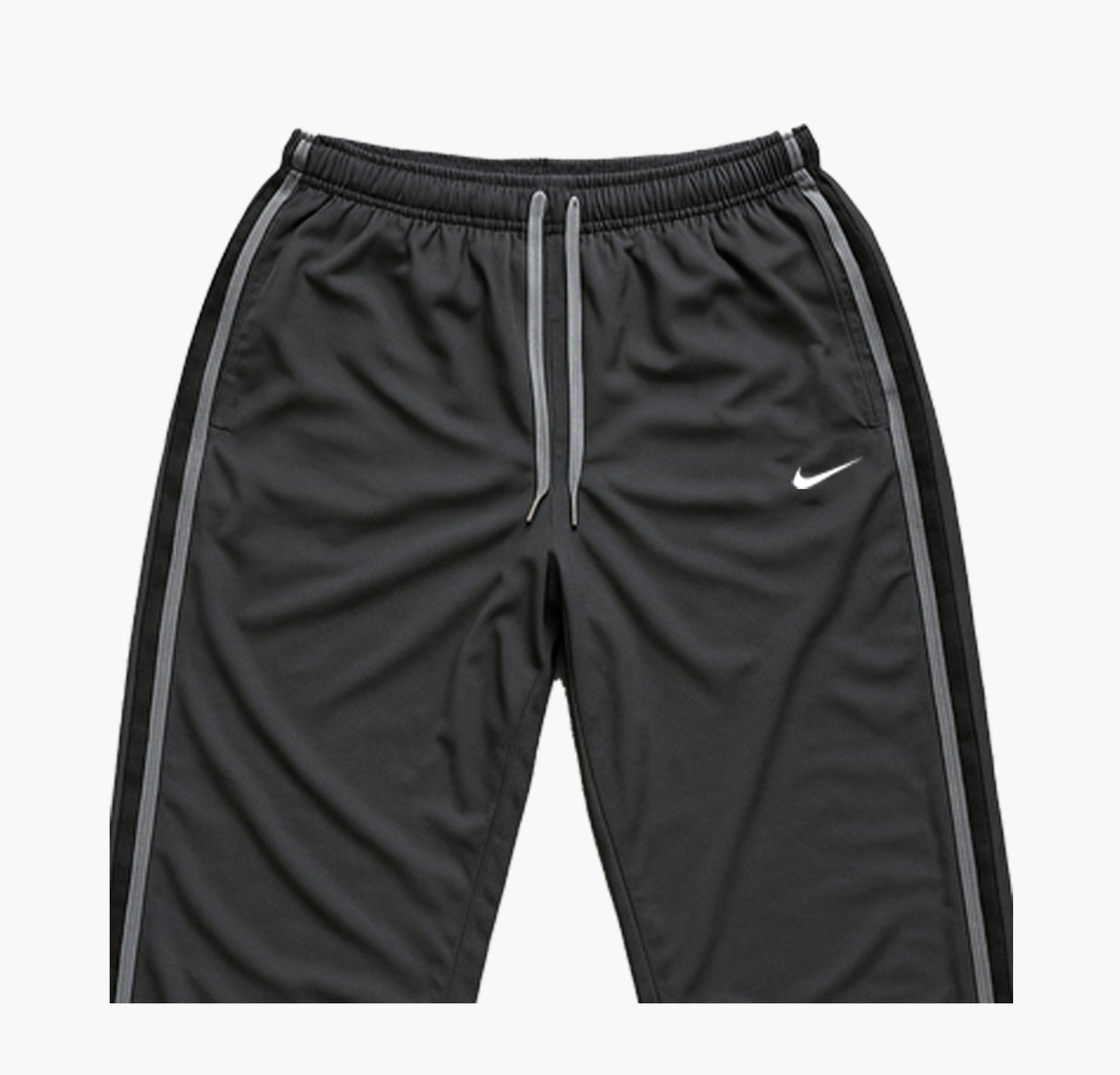 Nike Vintage Sport Track Pants Grey & Black (L)