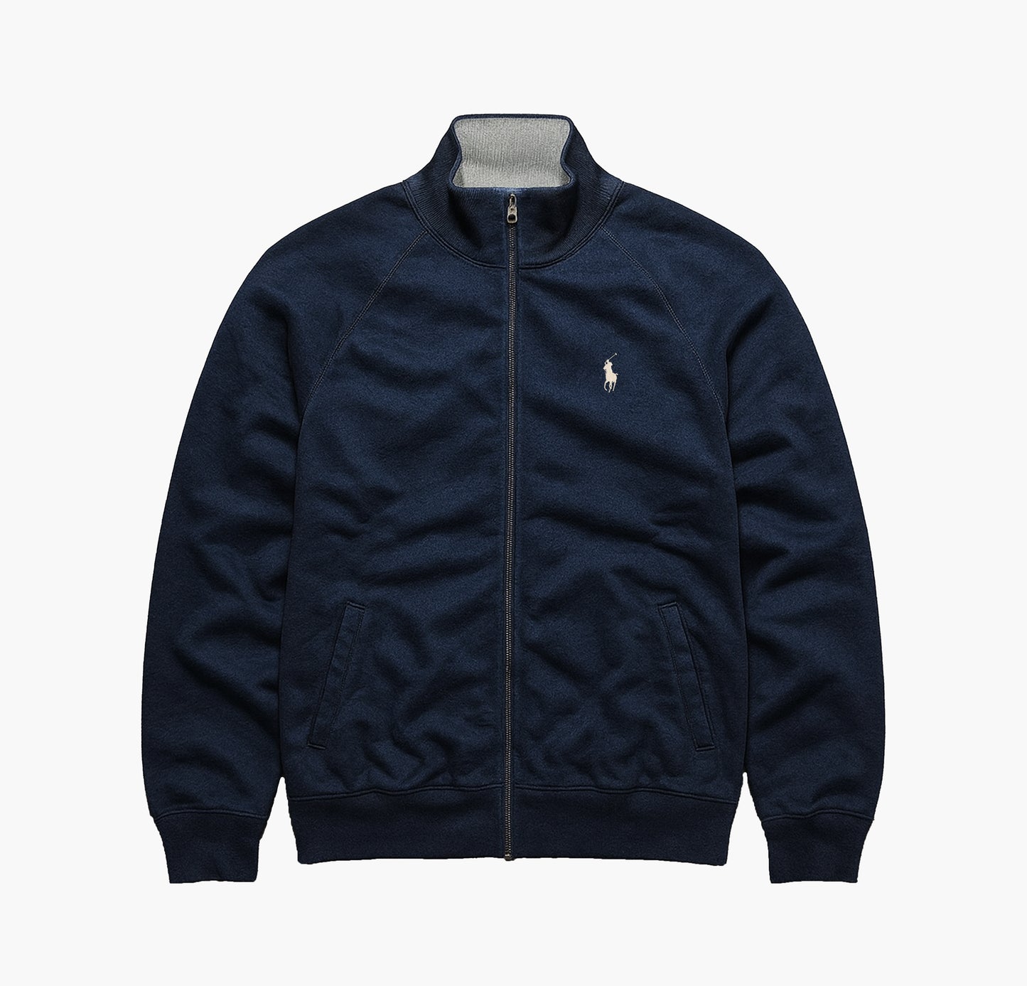 Ralph Lauren Navy Half-Zip Sweater (S)