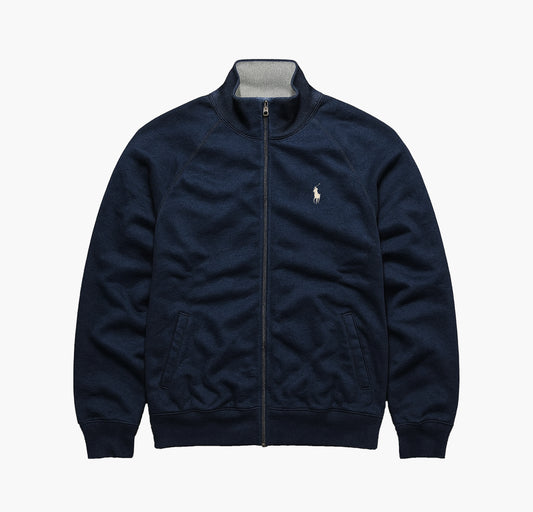 Ralph Lauren Navy Half-Zip Sweater (S)