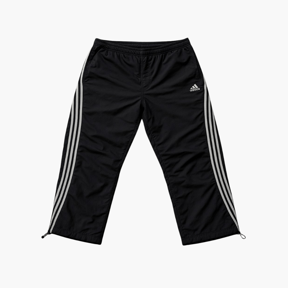 Adidas Vintage Black/White Training Pants (XL)