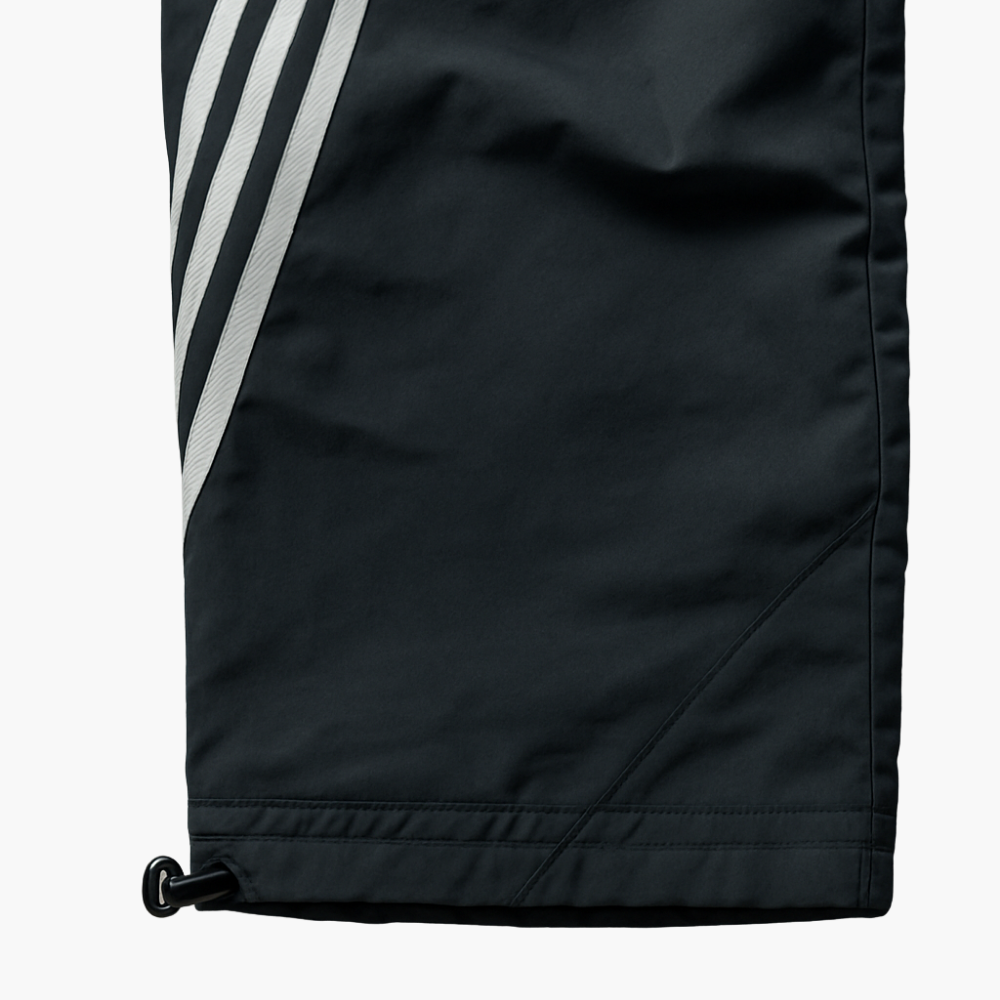 Adidas Vintage Black/White Training Pants (XL)