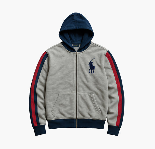 Polo Ralph Lauren Grey & Blue Jacket (M)