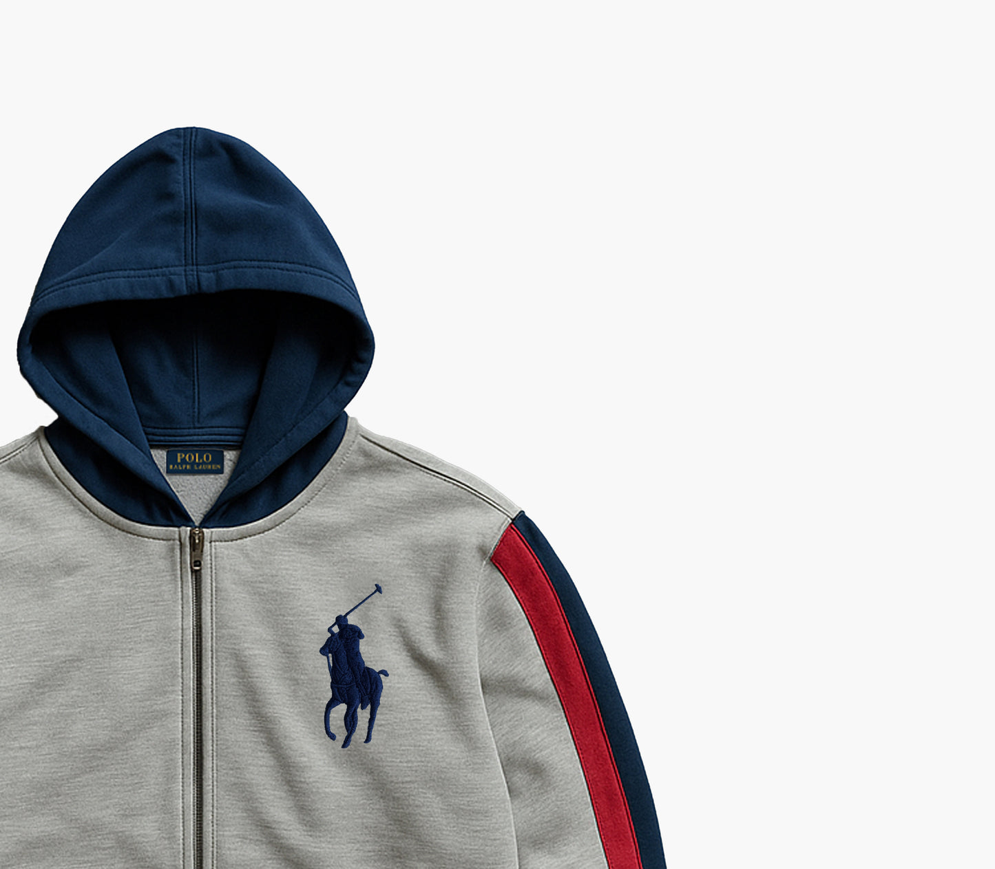 Polo Ralph Lauren Grey & Blue Jacket (M)