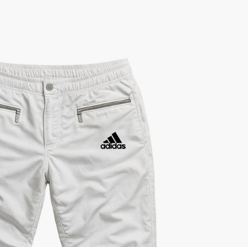 Adidas Women’s White Sports Pants (XL)