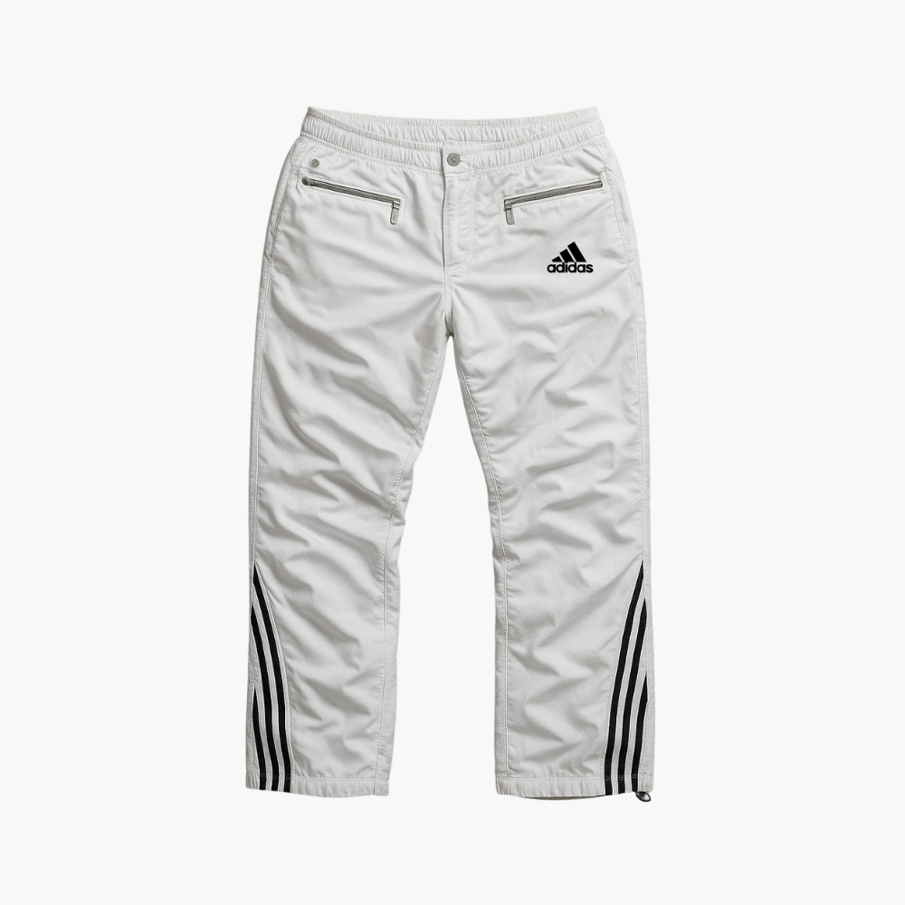 Adidas Women’s White Sports Pants (XL)