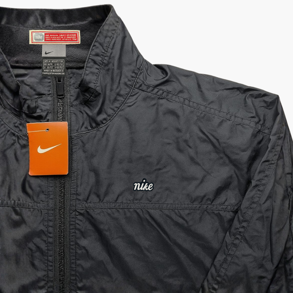 Nike Vintage 90’s Black Classic Solo Logo Jacket (M)