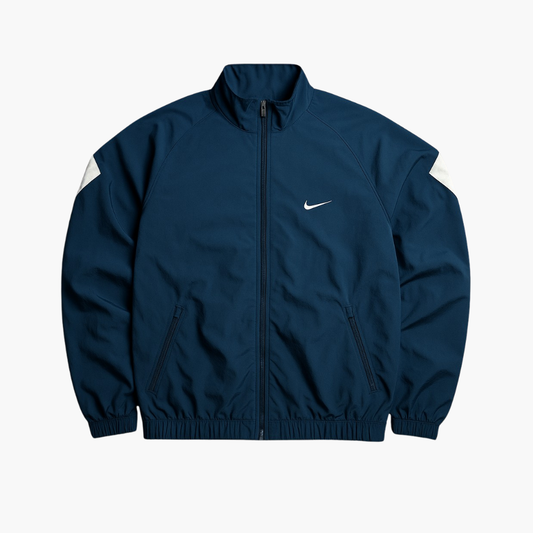 Nike Vintage Navy/White NikeFit Track Jacket (XL)
