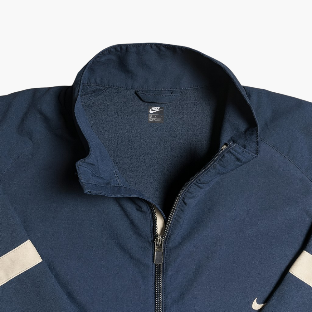 Nike Vintage Navy/White NikeFit Track Jacket (XL)