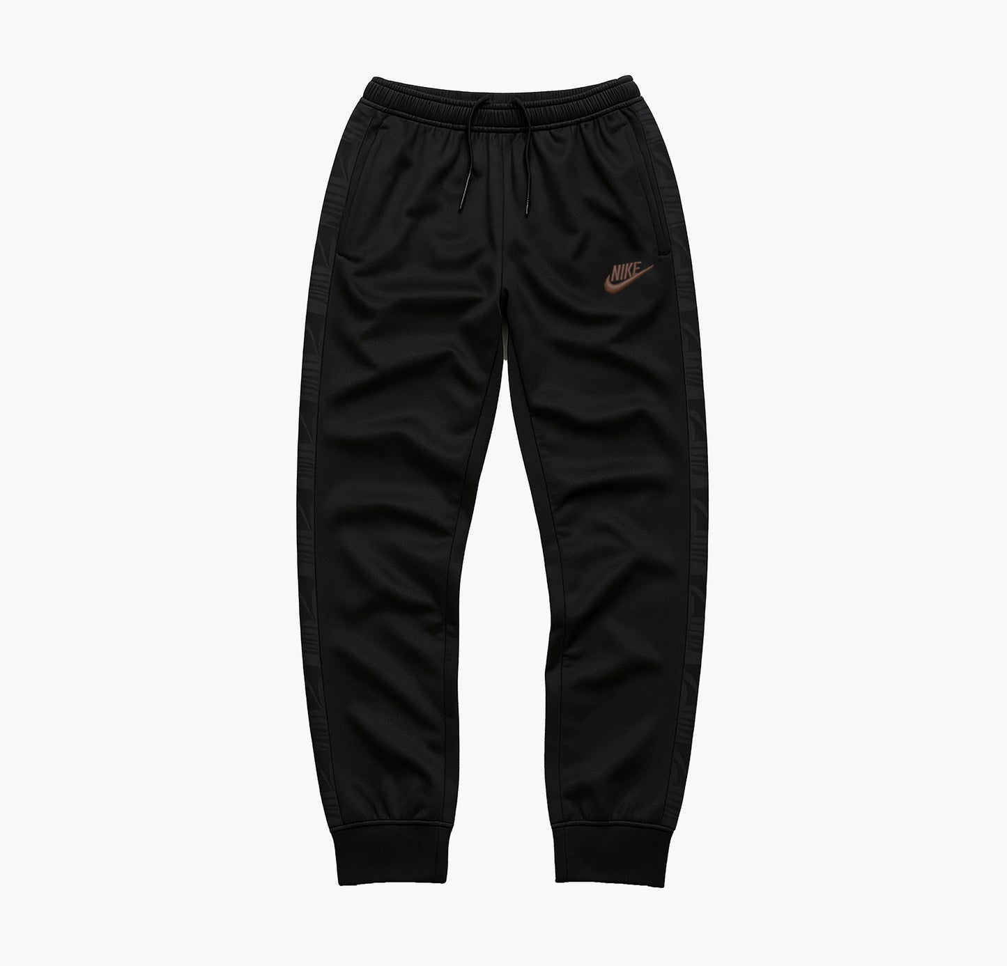 Nike Black Jogging Pants Embroidered Logo (M)