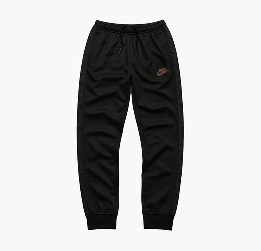 Nike Black Jogging Pants Embroidered Logo (M)