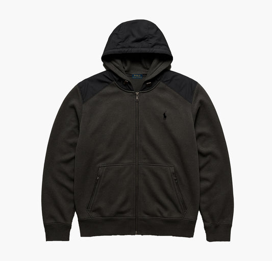 Ralph Lauren Grey & Black Hooded Jacket (M)