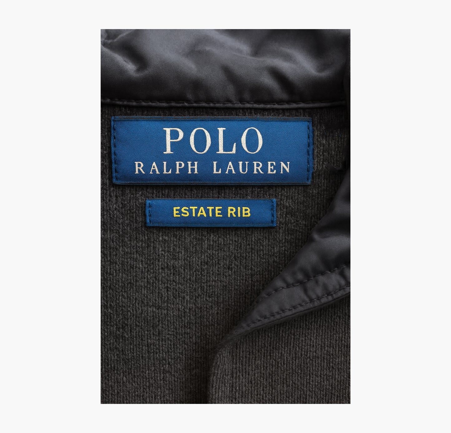 Ralph Lauren Grey & Black Hooded Jacket (M)