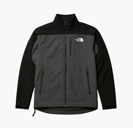 The North Face Vintage Fleece Jacket Black & Grey (L)