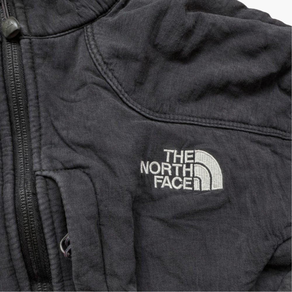 The North Face Black & Grey Vintage Fleece Jacket (S)