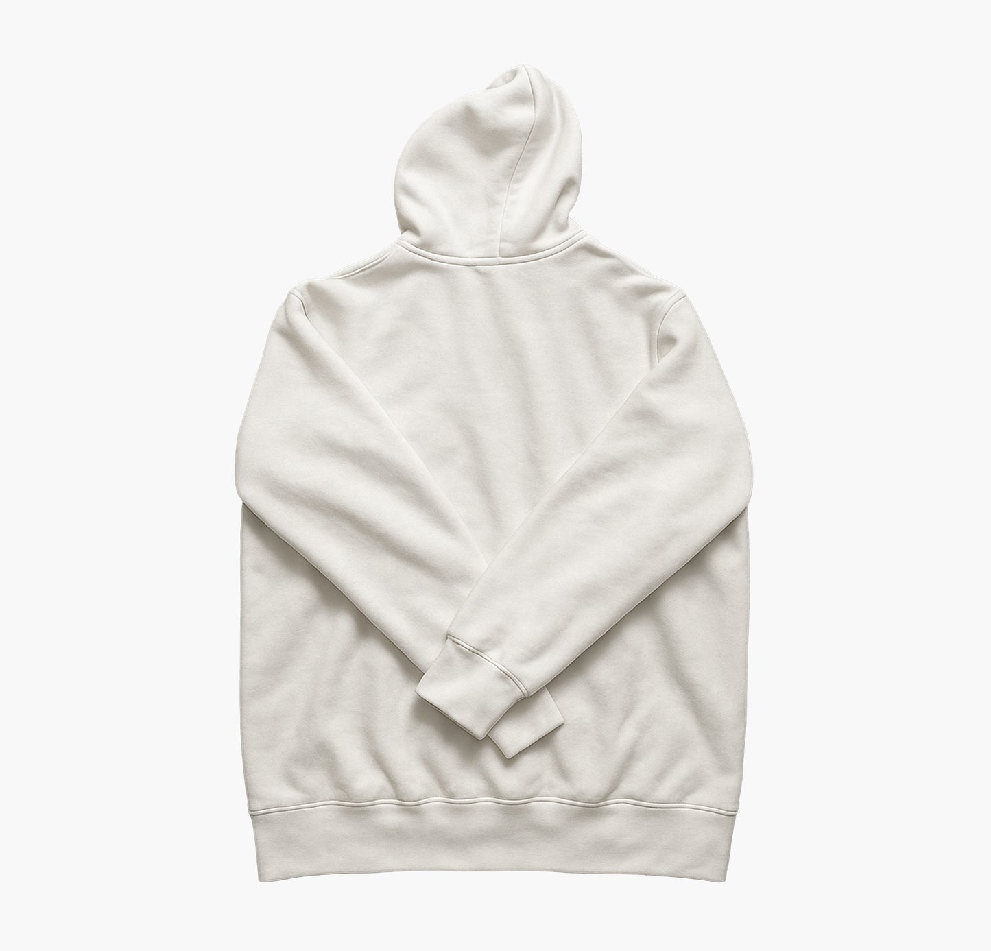 Ralph Lauren White Zip-Up Hoodie (M)