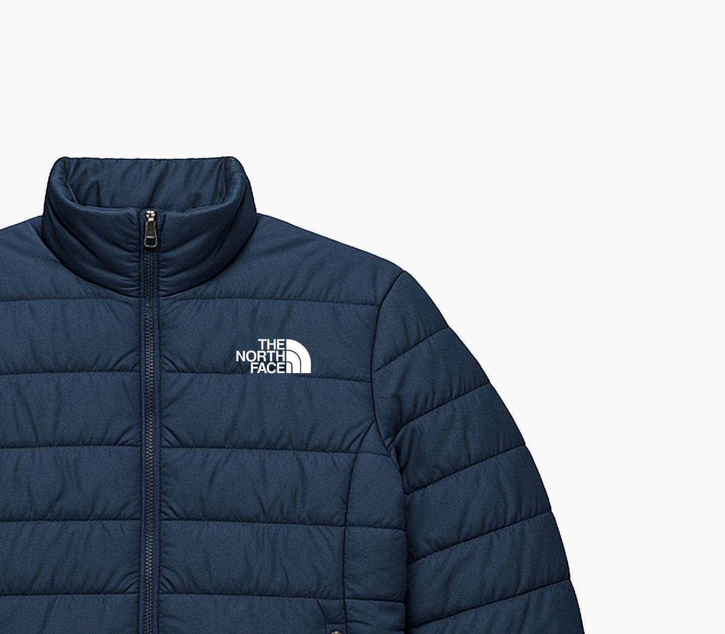 The North Face Vintage Lightweight Puffer Jacket Navy Blue (S)