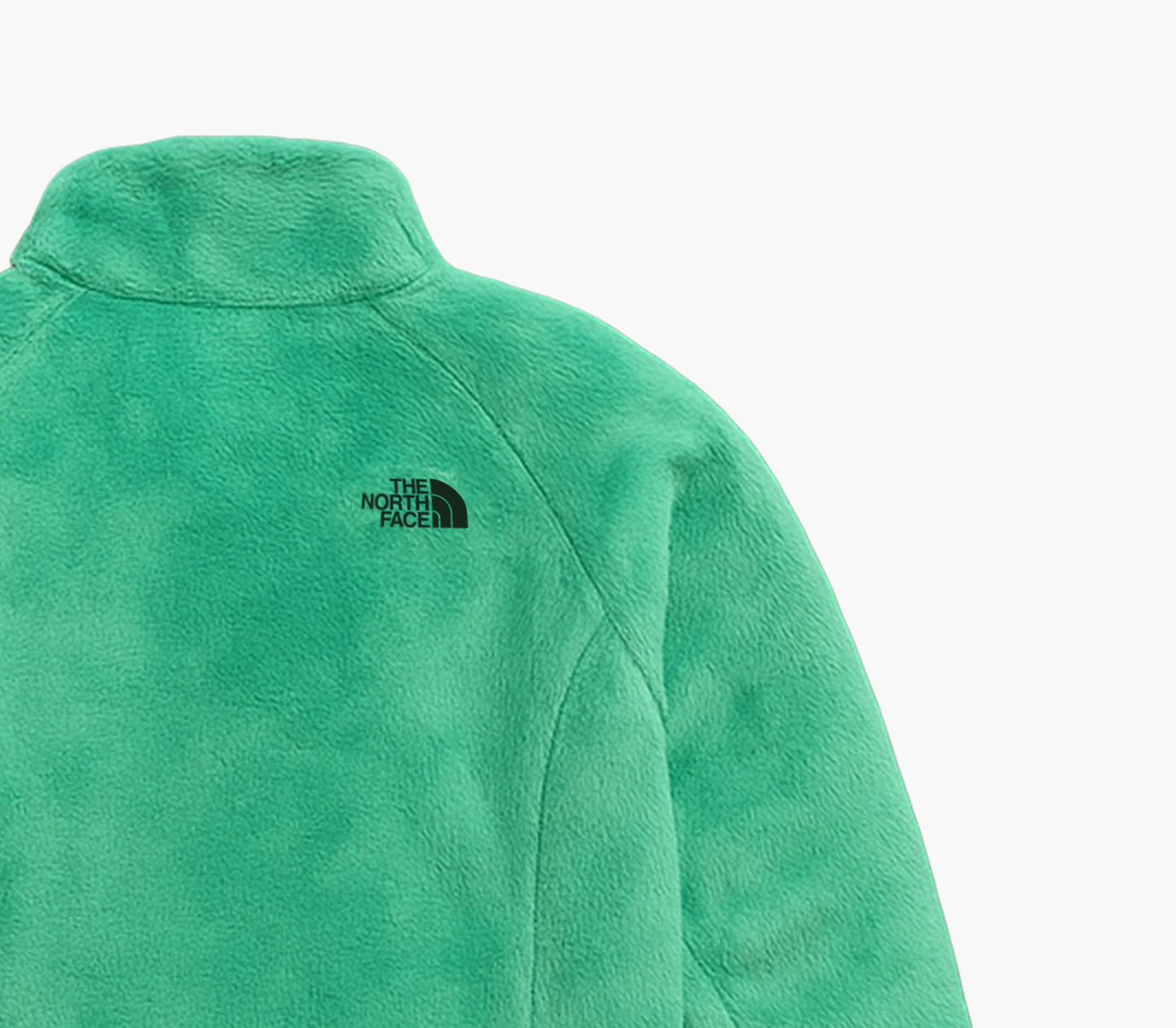 The North Face Vintage Plush Fleece Jacket Mint Green (S)
