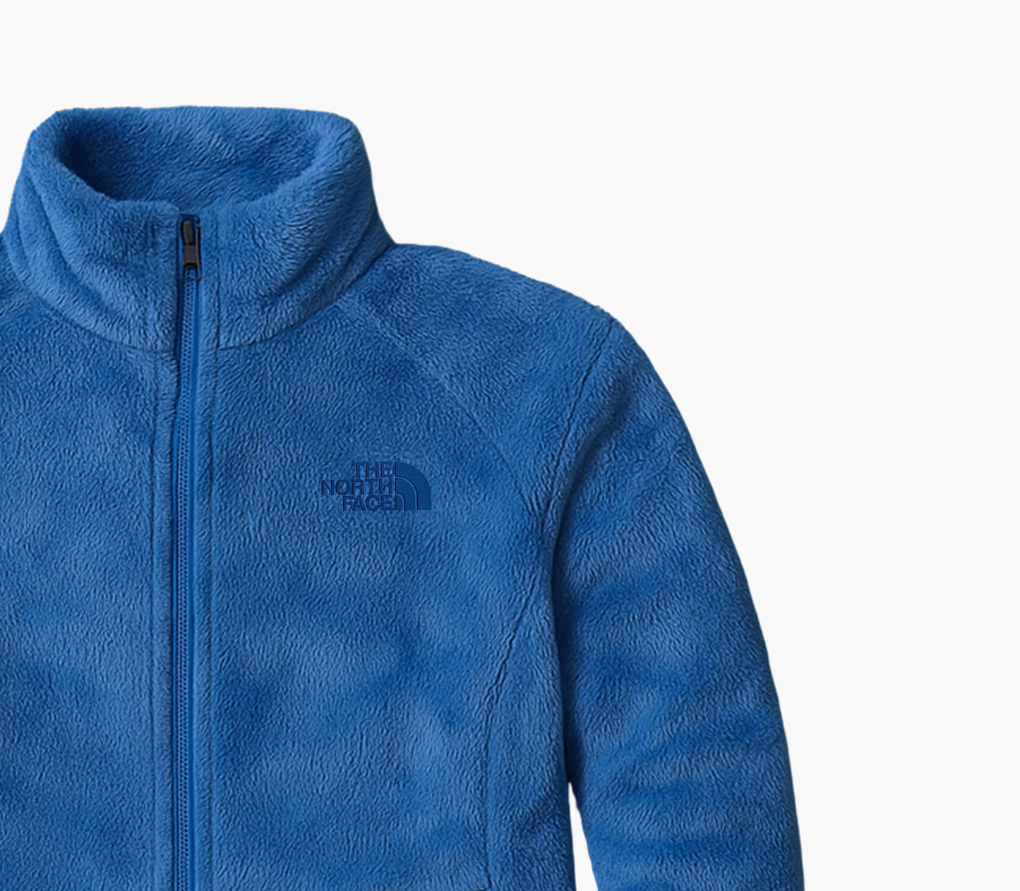 The North Face Vintage Faux Fur Fleece Jacket Blue / Light Blue (M)