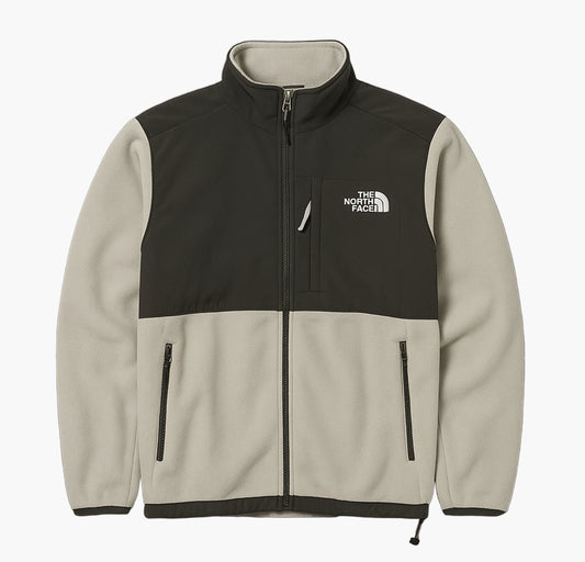The North Face Polartec Classic Vintage Fleece Jacket White / Grey (L)