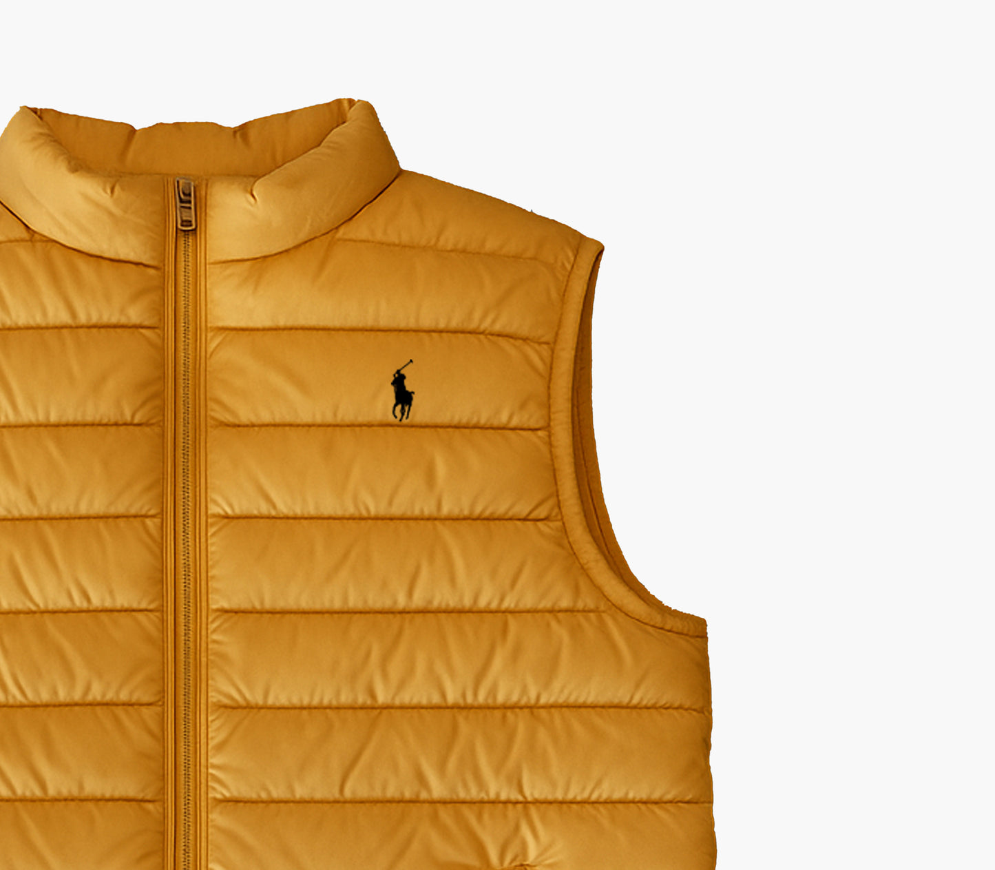 Ralph Lauren Yellow Puffer Vest (S)