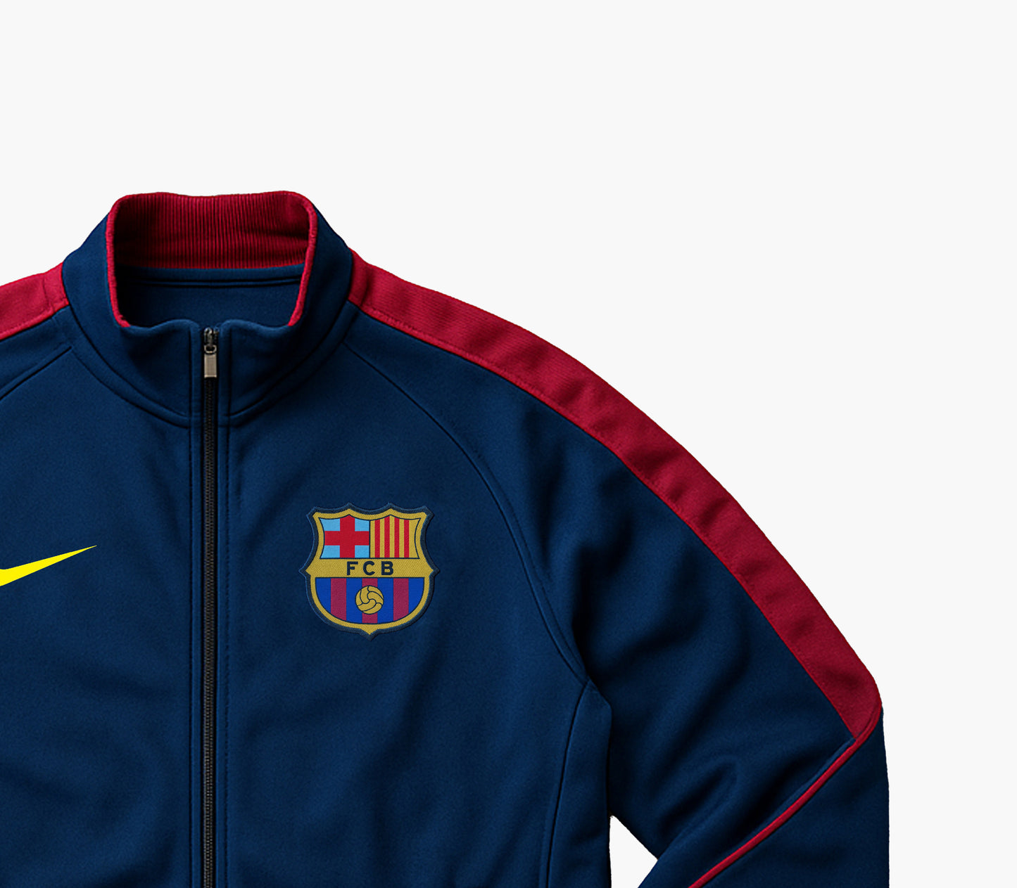 Nike FC Barcelona Navy Zip Jacket (L)
