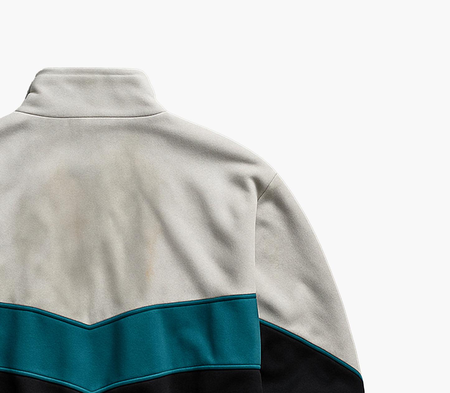 Nike Turquoise & White Vintage Jacket (L)