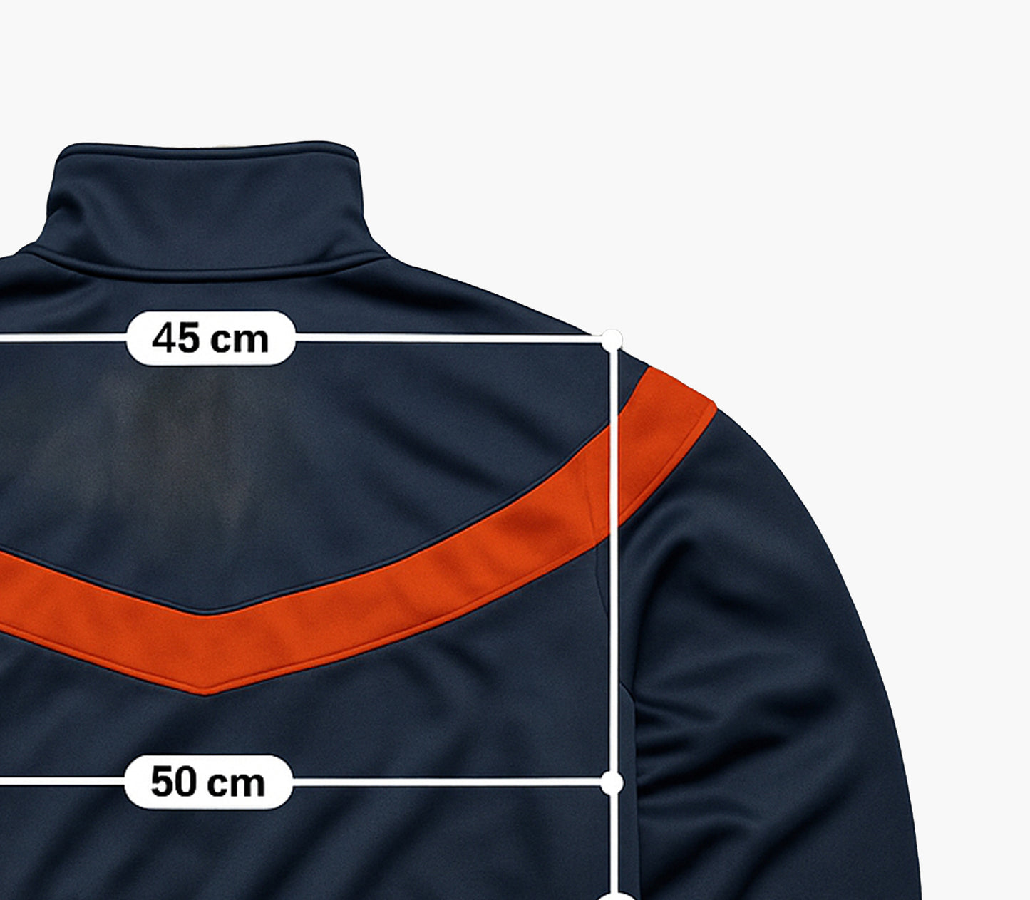Nike Grey & Orange Vintage Track Jacket (M)