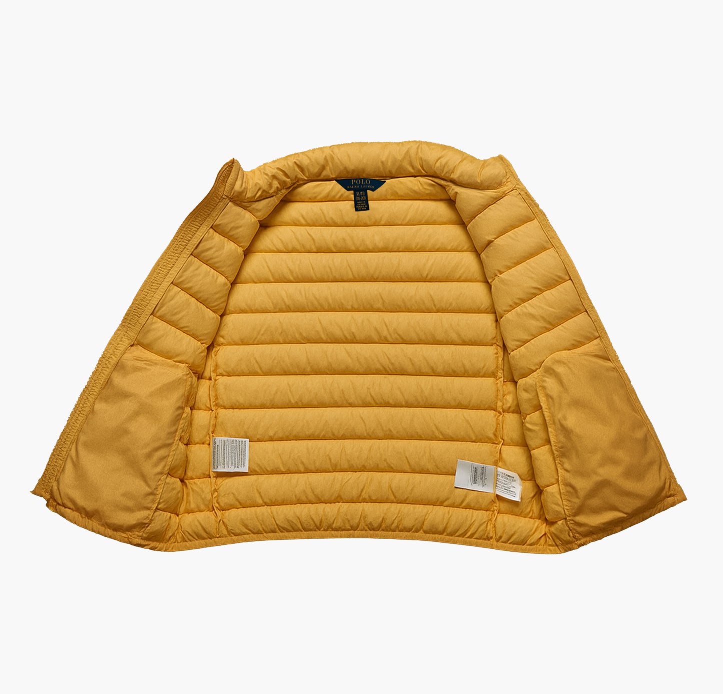 Ralph Lauren Yellow Puffer Vest (S)